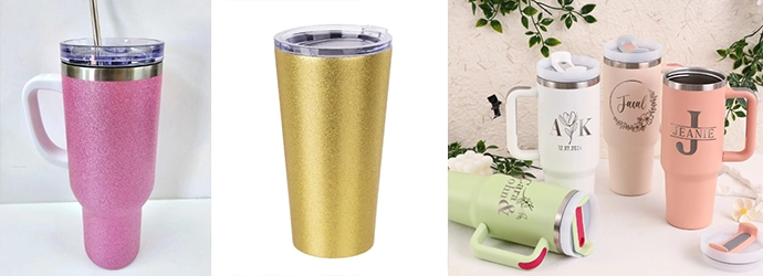 Electroplated tumbler